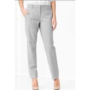 Gap Heathered True Straight Pants, Size 6 |D10